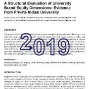 ارزیابی ساختاری ابعاد ارزش ویژه‌ی برند دانشگاه: شواهدی از دانشگاه