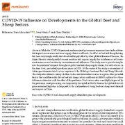 تأثیر COVID-19 بر تحولات و توسعه بخش‌های  تولید گوشت گاو و گوسفند
