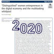 کارآفرینان زن برجسته در اقتصاد دیجیتال و گرداب چندکارگی (چند وظیفه‌ای)