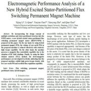 تحلیل عملکرد الکترومغناطیسی ماشین آهنربای دایمی