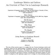 متریک‌ها و شاخص‌های چشم انداز: مروری بر کاربرد آن‌ها در تحقیقات چشم انداز