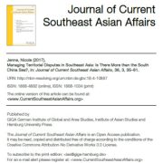 مدیریت اختلافات سرزمینی در آسیای جنوب شرقی