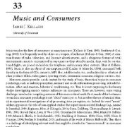 موسیقی و مصرف کنندگان