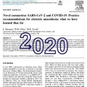 کروناویروس SARS-CoV-2 و COVID-19.   توصیه های عملی برای بیهوشی زایمان