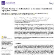 فعالیت بدنی در مقابل تعادل ردوکس در مغز: سلامت مغز، پیری و بیماری ها