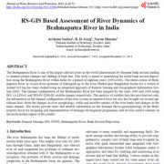 ارزیابی مبتنی بر RS-GIS پویایی رودخانه برهماپوترا در هند
