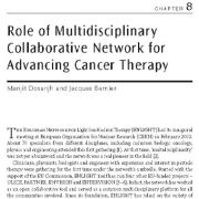 نقش شبکه مشارکت چند رشته‌ای برای پیشرفت درمان سرطان