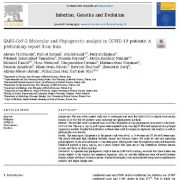 تحلیل  فیلوژنتیک ومولکولی SARS-COV-2 در بیماران کوید-۱۹:  گزارش مقدماتی از ایران
