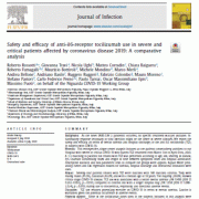 ایمنی و اثربخشی استفاده از گیرنده توسیلیزوماب آنتی il6 در بیماران با وضعیت شدید