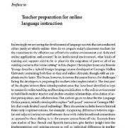 آمادگی معلم برای آموزش آنلاین زبان