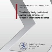 تأثیر مالکیت نهادی خارجی بر اجتناب مالیاتی شرکت ها: شواهد بین المللی