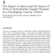 تأثیر مدیران و فاکتورهای زمان در فرایندهای تغییر سازمانی