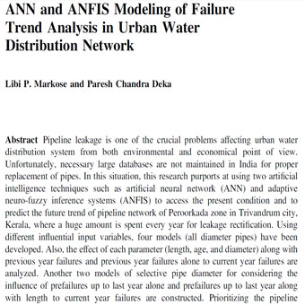 مدل سازی ANN(شبکه عصبی مصنوعی)