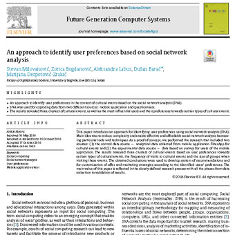تحلیل شبکه‌های اجتماعی برای تشخیص سلایق