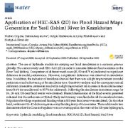 استفاده از HEC-RAS  (2D) برای تولید نقشه های خطر سیل برای رودخانه یسیل در قزاقستان
