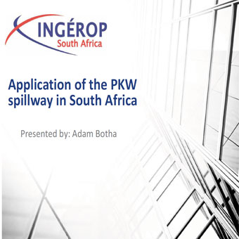 کاربرد سرریز PKW در آفریقای جنوبی