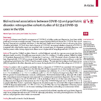 COVID-19 و اختلال روانپزشکی