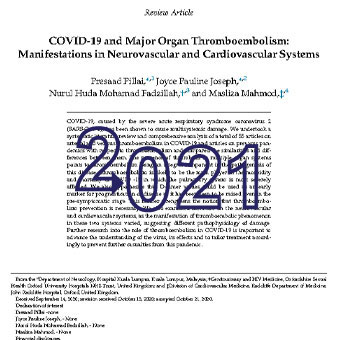 کوید19(COVID-19) و ترومبوآمبولی اندام اصلی: تظاهرات و علایم در سیستم های قلبی عروقی