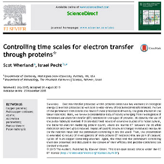 کنترل مقیاس های زمانی برای انتقال الکترون از طریق پروتئین ها