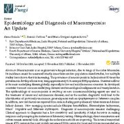 اپیدمیولوژی و تشخیص موکورمایکوزیس(قارچ سیاه): یک به روز رسانی