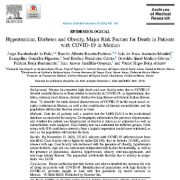 فشار خون، دیابت و چاقی، عوامل خطر اصلی مرگ در بیماران مبتلا به COVID-19 در مکزیک