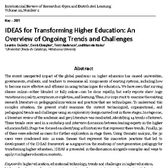 IDEA برای تحول آموزش عالی