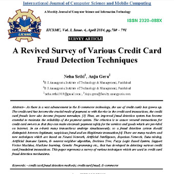 فنون مختلف تشخیص جعل کارت اعتباری