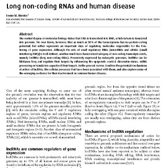 RNAهای بدون رمز و بی کد