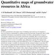 آسیب پذیری آب زیرزمینی و نقشه بندی خطر در یک منطقه خشک