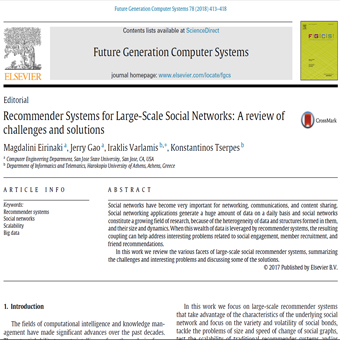 سیستم‌هایی برای شبکه‌های بزرگ اجتماعی