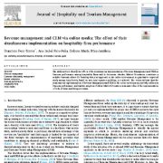 مدیریت درآمد و CRM از طریق رسانه آنلاین: تأثیر اجرای همزمان
