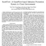 SnortFlow: سیستم پیشگیری از نفوذ مبتنی بر OpenFlow در محیط ابر