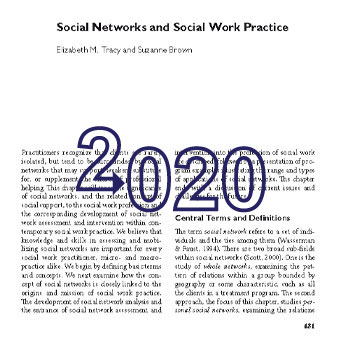 شبکه‌های اجتماعی و شیوه‌ی مددکاری اجتماعی
