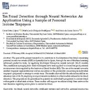 تشخیص تقلب مالیاتی از طریق شبکه های عصبی