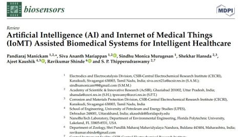 سیستم‌های زیست پزشکی به کمک هوش مصنوعی (AI) و اینترنت اشیاء پزشکی (IoMT) برای مراقبت‌های بهداشتی هوشمند