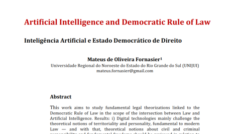 هوش مصنوعی و حاکمیت دموکراتیک قانون