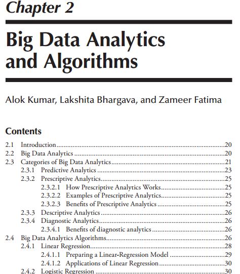 تحلیل کلان داده و الگوریتم