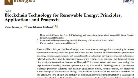 فناوری بلاک چین برای انرژی‌های تجدیدپذیر: اصول، کاربردها و چشم اندازها