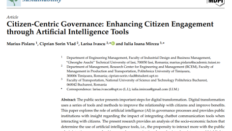 حاکمیت شهروند محور: افزایش مشارکت شهروندان از طریق ابزارهای هوش مصنوعی