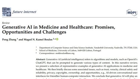 هوش مصنوعی مولد در پزشکی و بهداشت و درمان: وعده‌ها، فرصت‌ها و چالش‌ها