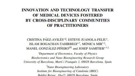 نوآوری و انتقال فناوری تجهیزات پزشکی تقویت شده توسط جوامع پزشکان بین رشته‌ای