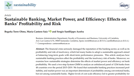 بانکداری پایدار، قدرت بازار و کارایی: اثرات بر سودآوری و ریسک بانک‌ها