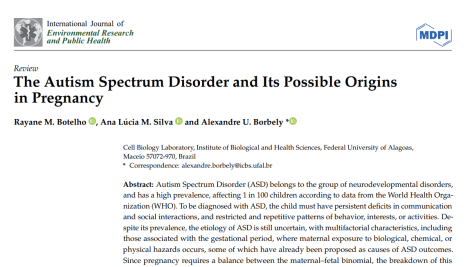اختلال طیف اوتیسم و ریشه‌های احتمالی آن در بارداری