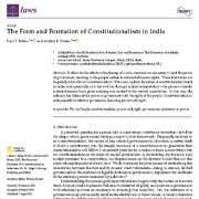 فرم و شکل گیری مشروطیت در هند