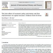 اثرات مشترک عدم قطعیت سیاست اقتصادی و ویژگی های شرکت بر ساختار سرمایه