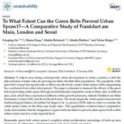 کمربندهای سبز تا چه حد می توانند از خزش شهری جلوگیری کنند؟