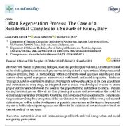 فرآیند بازآفرینی شهری: مورد یک مجتمع مسکونی در حومه رم، ایتالیا